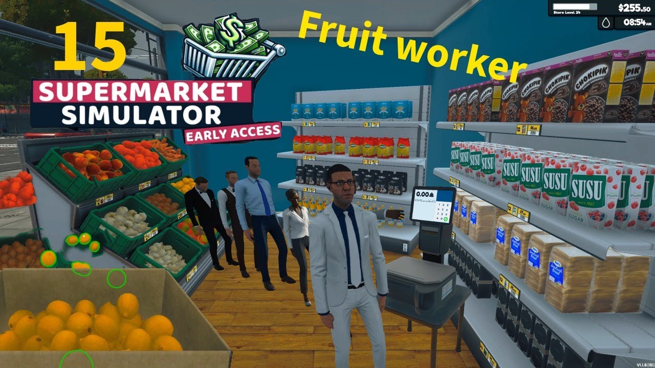 Storage upgrade and fruit stands - Supermarket Simulator