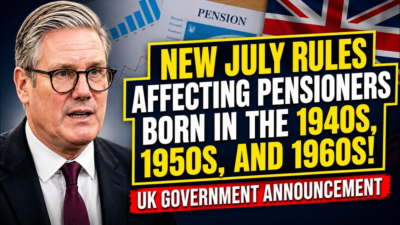 🚨 DWP's New July Rules Are Here &mdash; Pensioners Born in the 1940s, 50s & 60s Must Check This