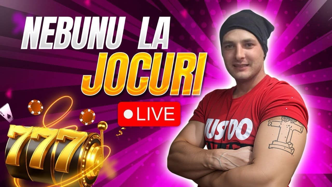 🔴 LIVE | Sloturi și caterincă cu Nebunu Joi seară 🎰 | Nebunu la Jokuri 77777