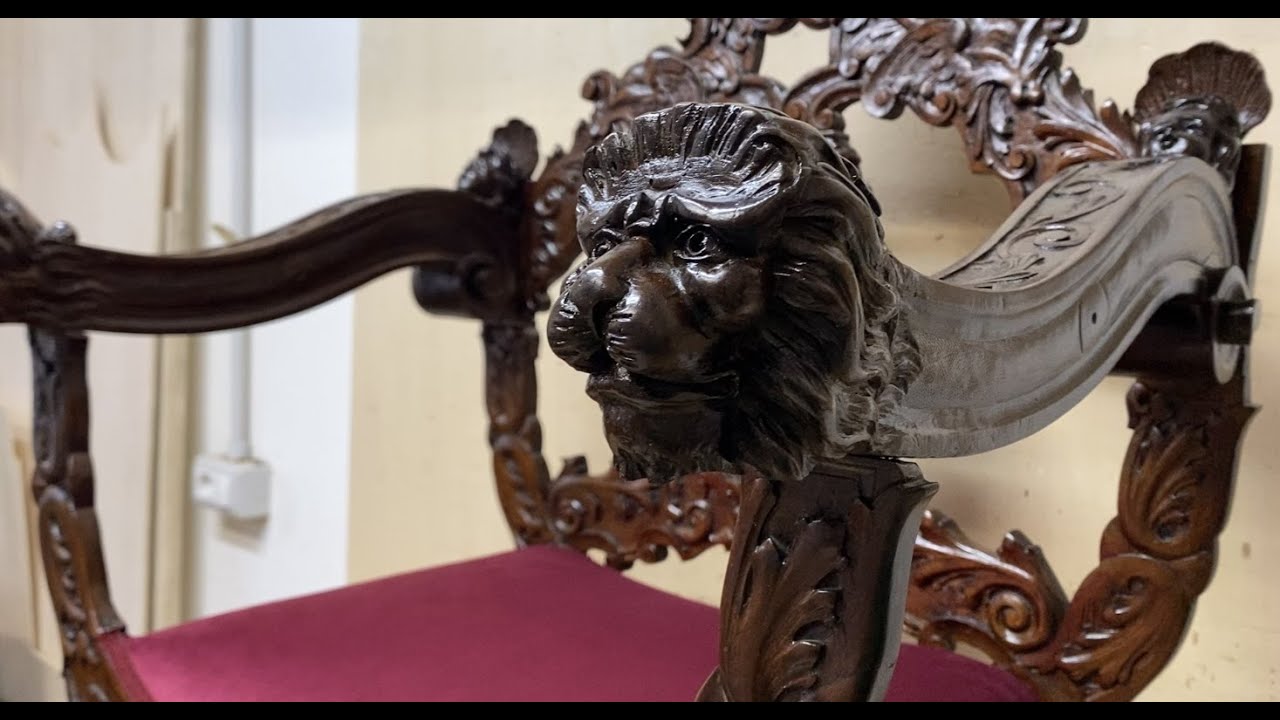 Restauro sedia antica - Metodo Professionale