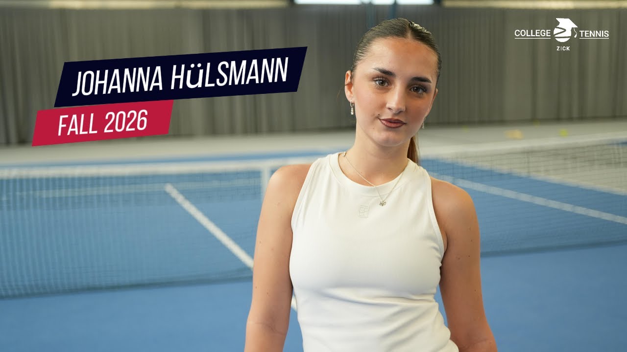 Johanna Hülsmann | LK 13 | est. UTR 6.0–6.5 | 309 official matches & 58% Wins | College Recr. Video