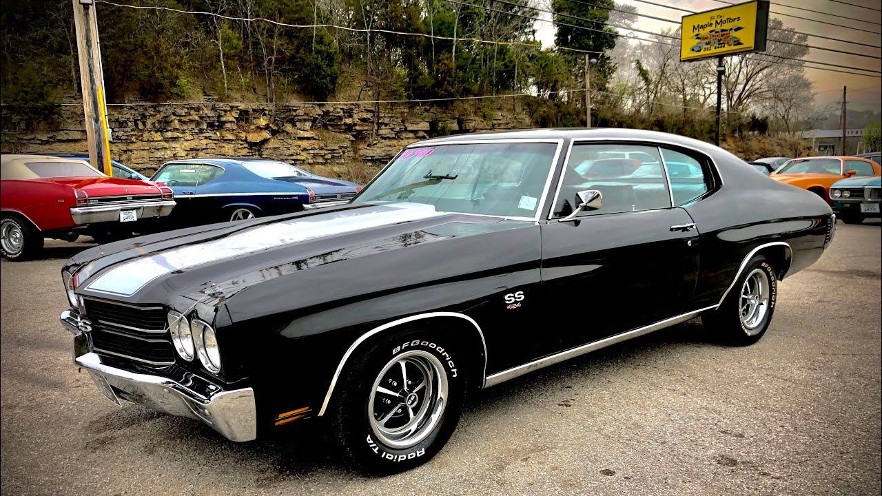 Test Drive 1970 Chevy Chevelle Big Block SOLD $29,900 Maple Motors #516-1