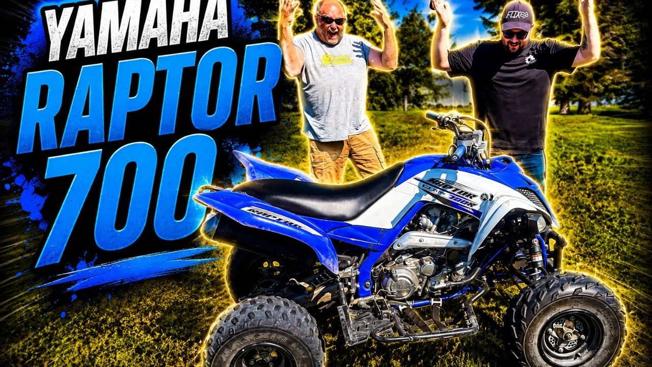 Surprising my friends with my new Yamaha Raptor 700!