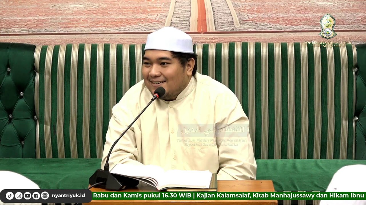 KAJIAN KITAB ATTIBYAN  - USTADZ FADHIL