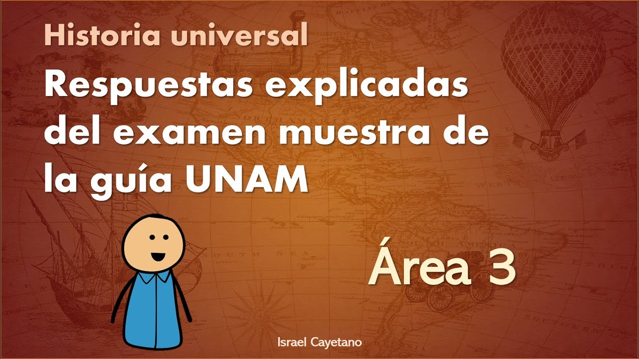 Guía Historia Universal UNAM Área 3 - Respuestas explicadas