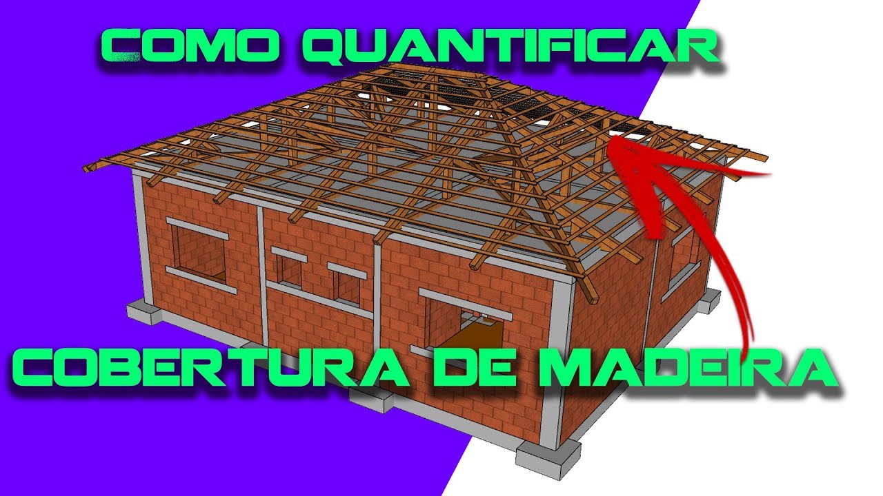 Aprenda a quantificar cobertura de madeira!