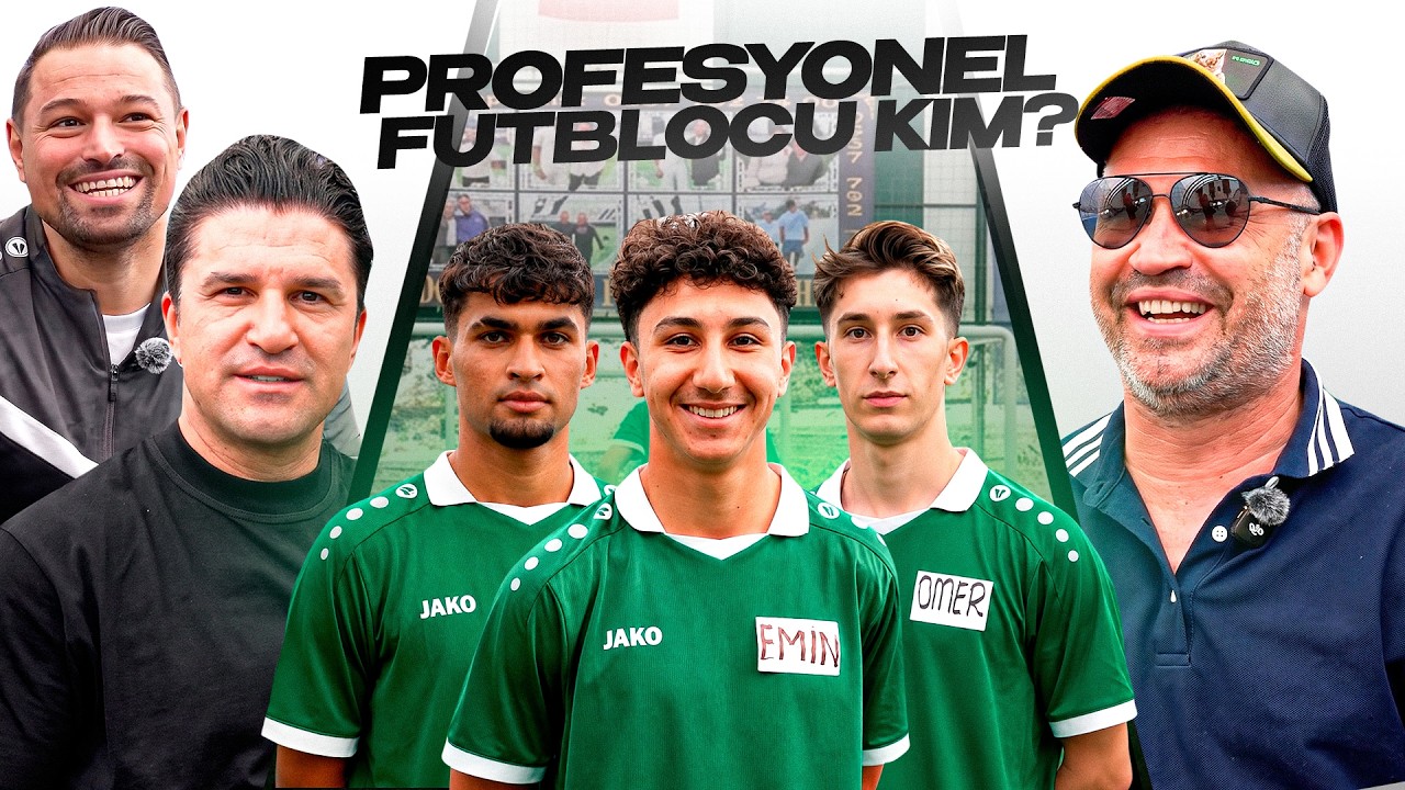 Former Footballers Spot the Real Pro! | FIND THE PRO TURKEY ⚽🔥