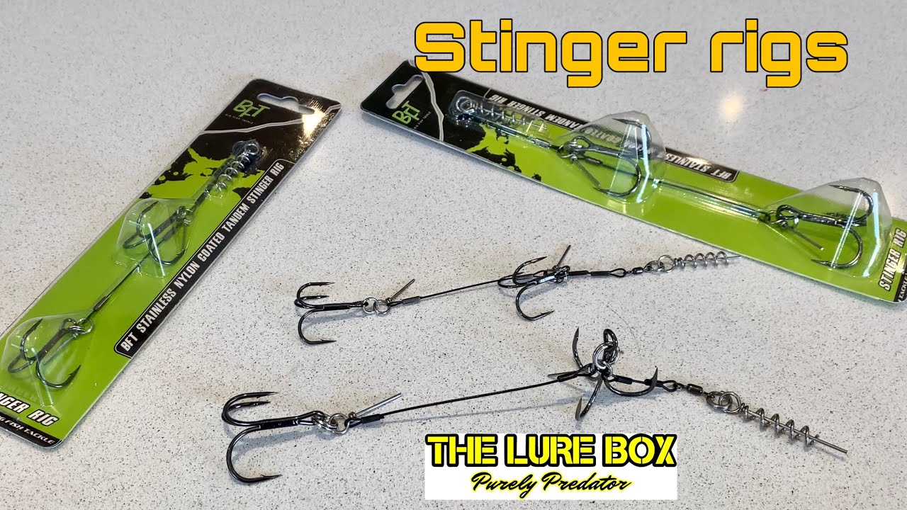 Quick look - BFT Shallow Stinger rigs #lurefishing #BFT #BigFishTackle