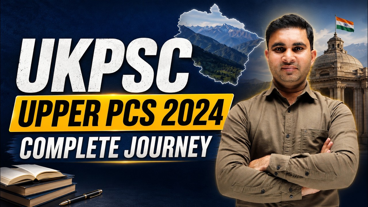 UKPSC Upper PCS 2024 Complete Journey 🚀 | Full Strategy & Guidance by Kapil Sir #ukpscpreparation