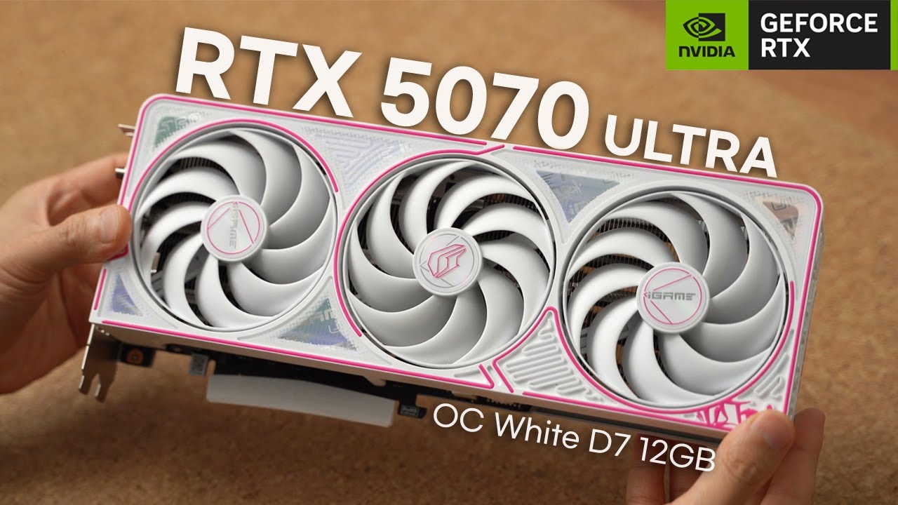 지금 사는게 맞을까요? COLORFUL iGame 지포스 RTX 5070 ULTRA OC White D7 12GB 게임테스트