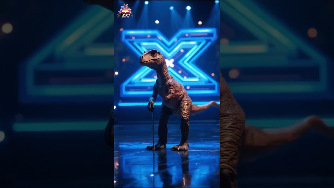 Dinosaur Stuns the Judges on Talent Show! 🦖🎤 | Funniest Audition Ever!#trendingshorts #viralshort