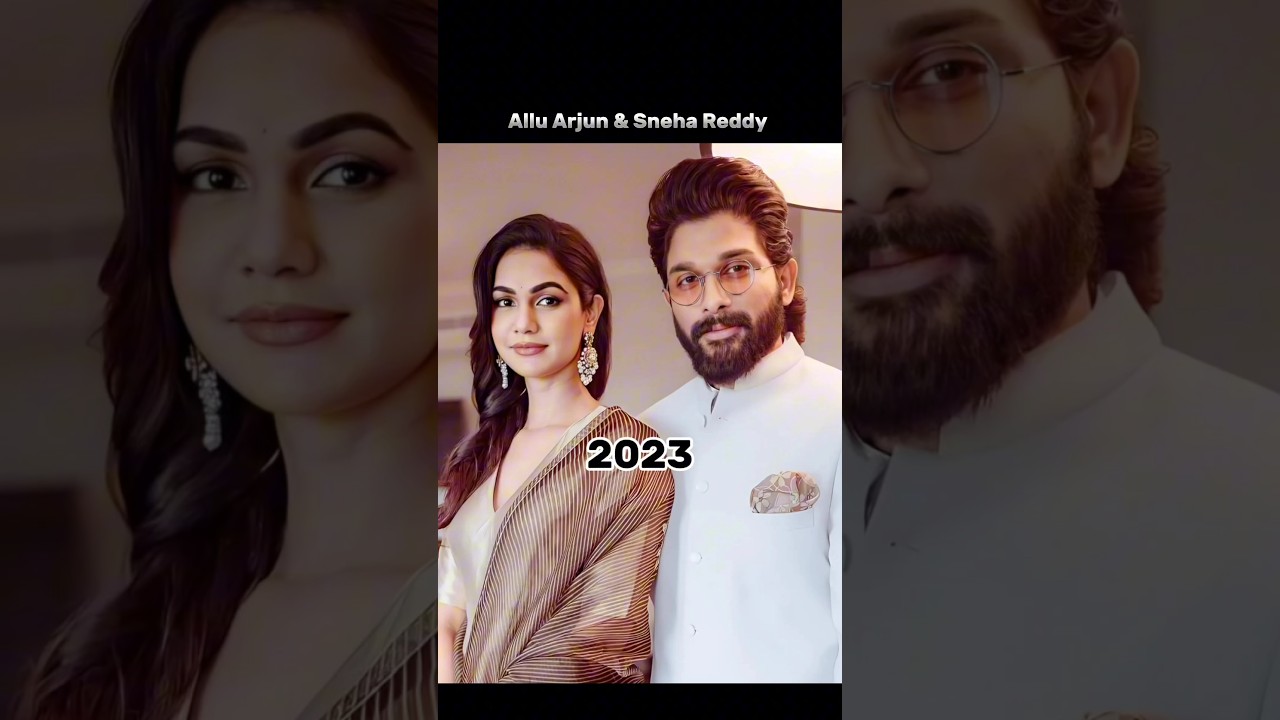 Allu Arjun & wife #shortvideo
