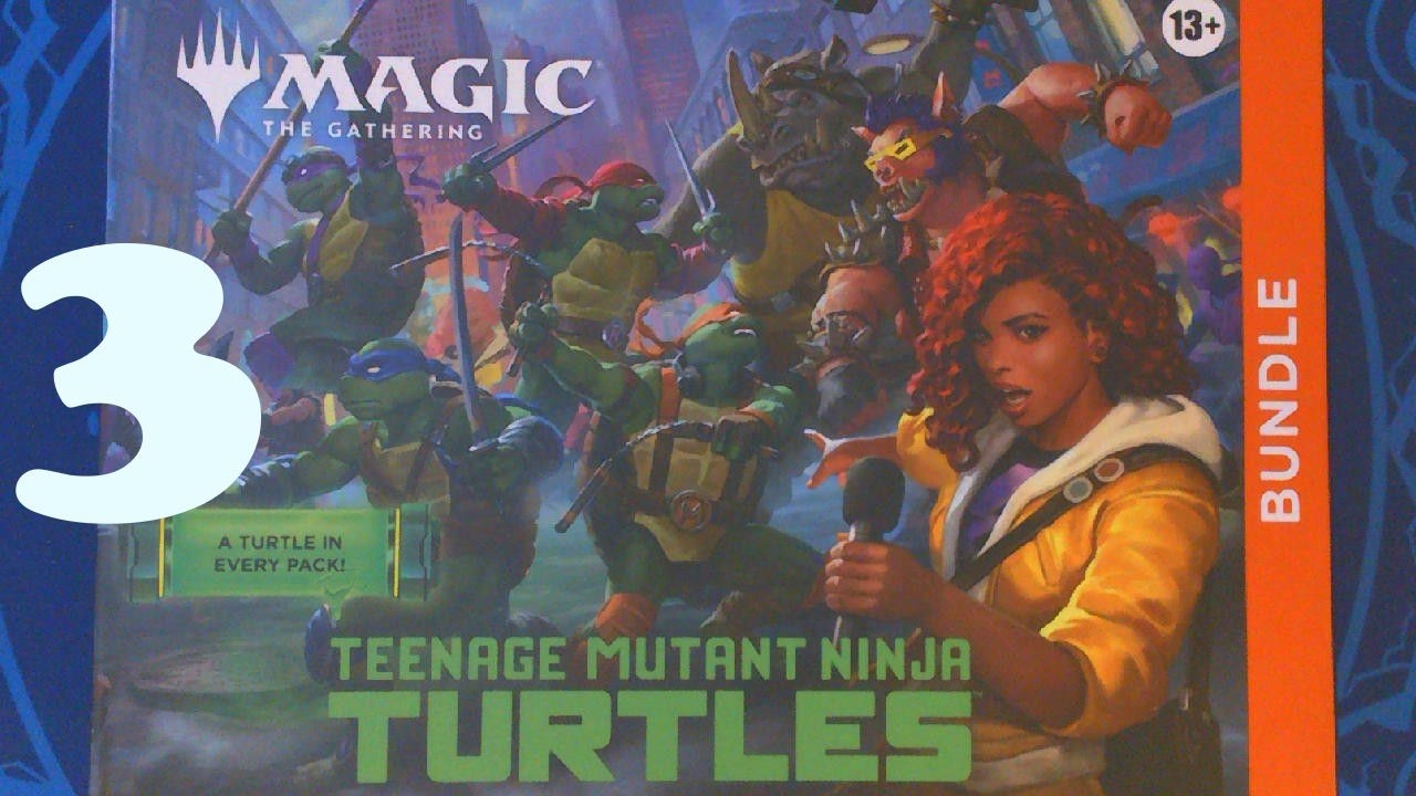 Play Bundle 3 - Teenage Mutant Ninja Turtles [TMT] Magic the Gathering #mtgtmt