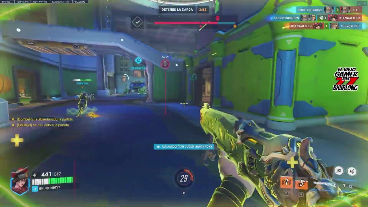 HOMBRE DE 48 AÑOS JUEGA OVERWATCH 2 EN SILENCIO.