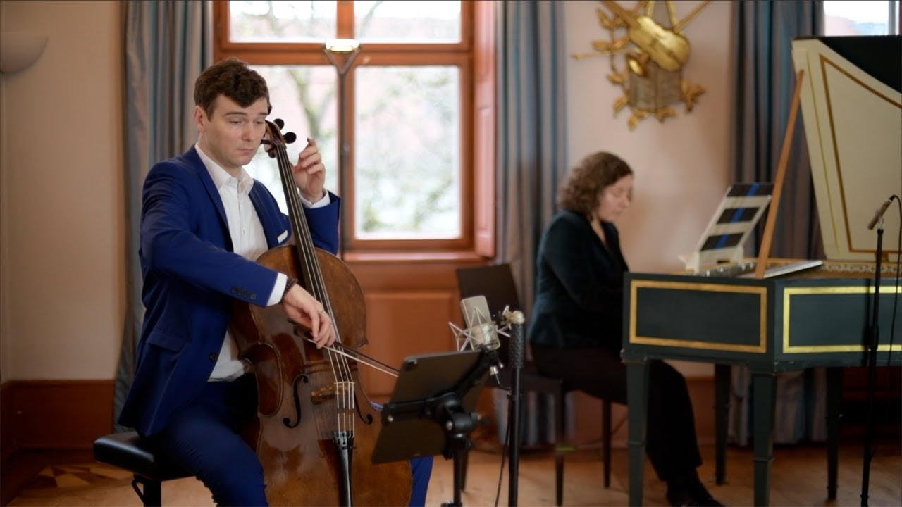 Antonio Vivaldi cello sonata No. 6 in B flat Major, RV 46 - Johannes Raab