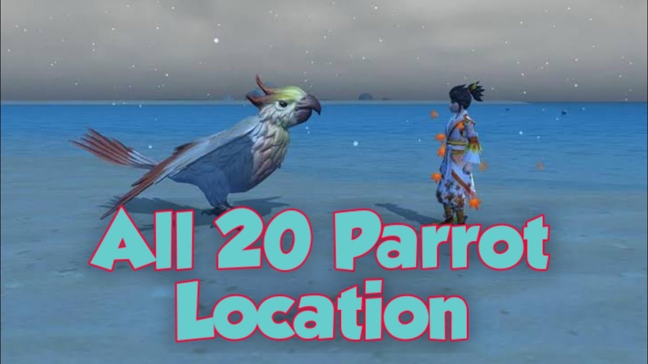 Every Single Parrot Spawn Location in Utopia Origin || Lonedragon