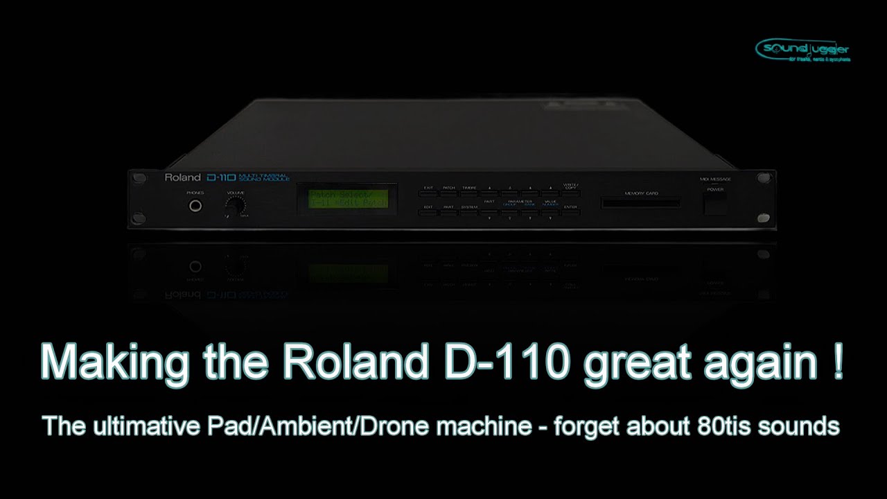 Making the Roland D-110 great again - forget about 80tis sounds