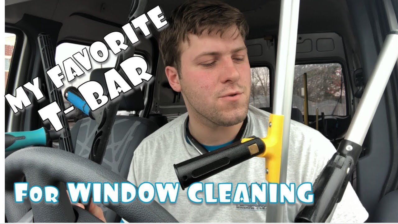 My FAVORITE T-Bar For Window Cleaning
