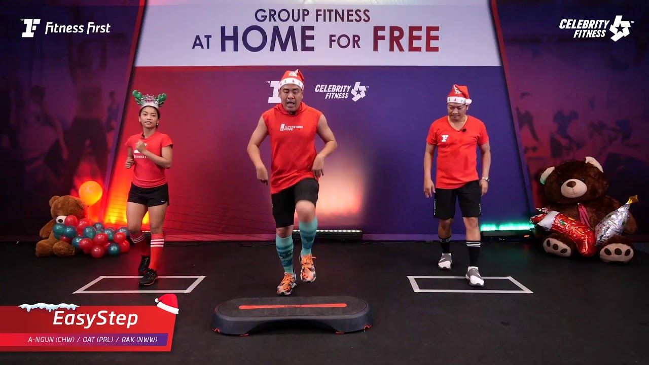 Group Fitness at Home :  EasyStep 25/12/2020