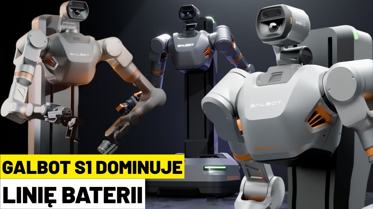 GALBOT S1: ROBOT KT&Oacute;RY PRACUJE W FABRYCE BATERII