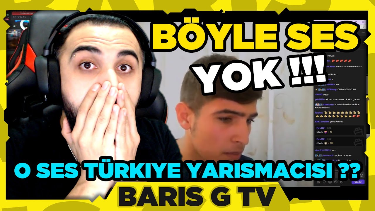Barış G O SES TÜRKİYE'YE GİDECEK YARIŞMACIYI DİSCORD SUNUCUSUNDA CANLI DİNLİYOR !!!