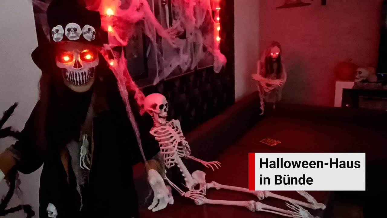 Einblicke ins Halloween-Haus in Bünde