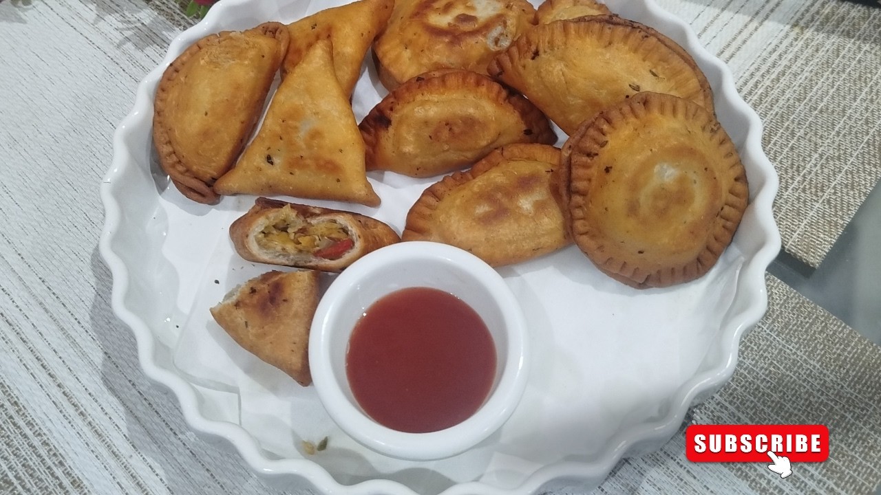 Chicken Vegetable Samosa | Crispy & Easy Snack