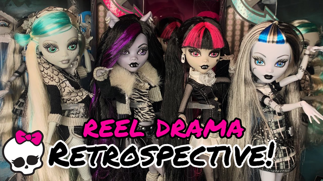 Reel Drama Monster High Кукольный ретроспективный GhoulChat!