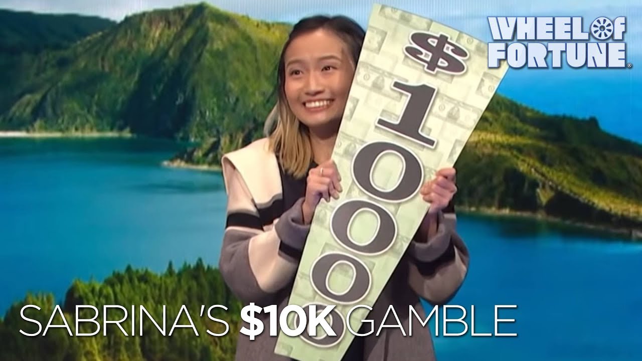 Sabrina's $10K Gamble | Wheel of Fortune