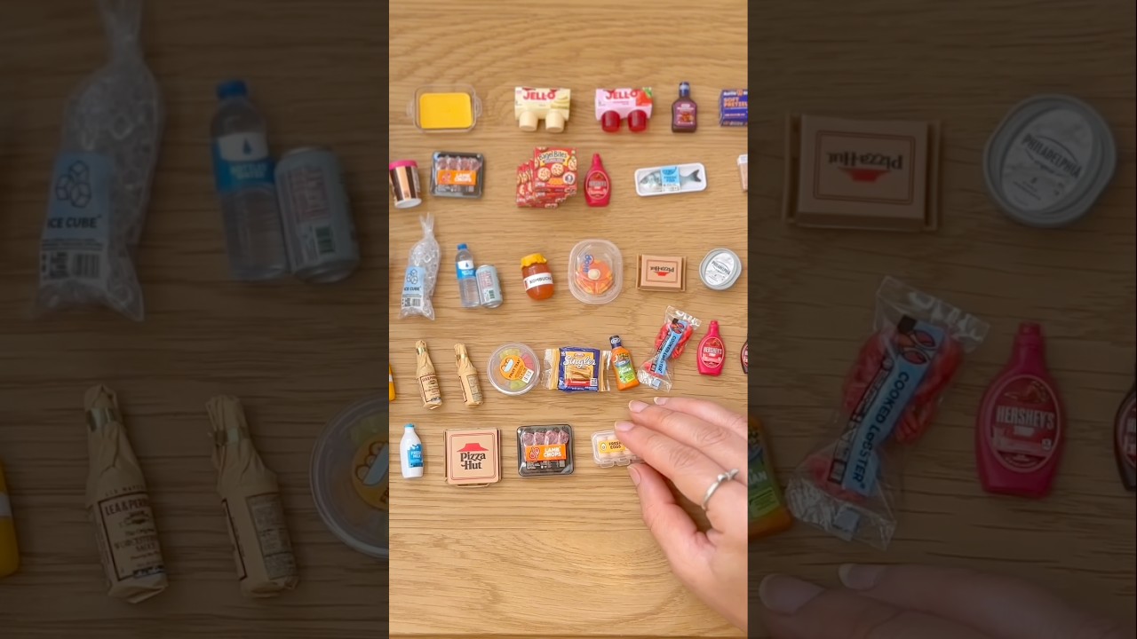 Miniature vlog just dropped: MiniBrands Fill the Fridge Mini minis