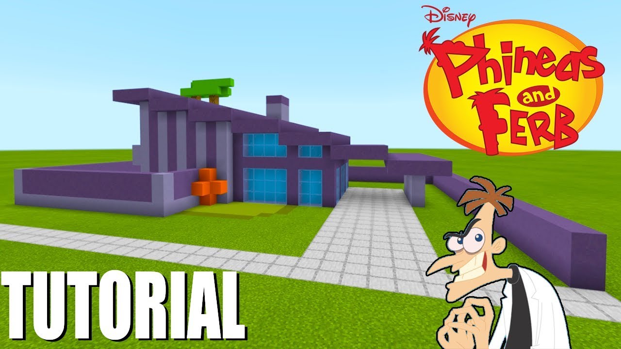 Minecraft: How To Make Dr. Heinz Doofenshmirtz 