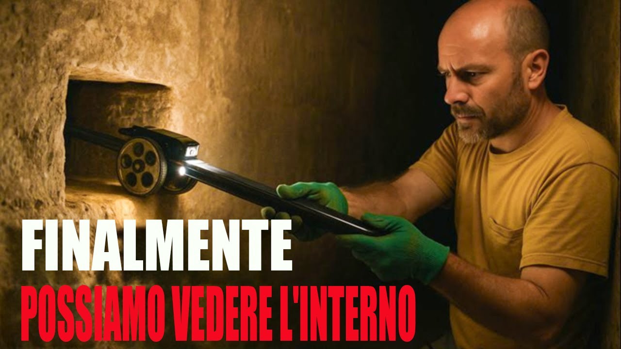 Gli archeologi aprono finalmente una camera mai vista nella piramide d&rsquo;Egitto
