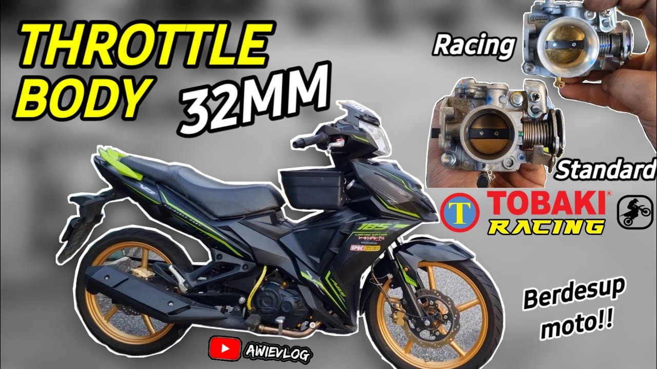 SYM VF3i Throttle Body 32MM Tobaki 🔥 | 2022