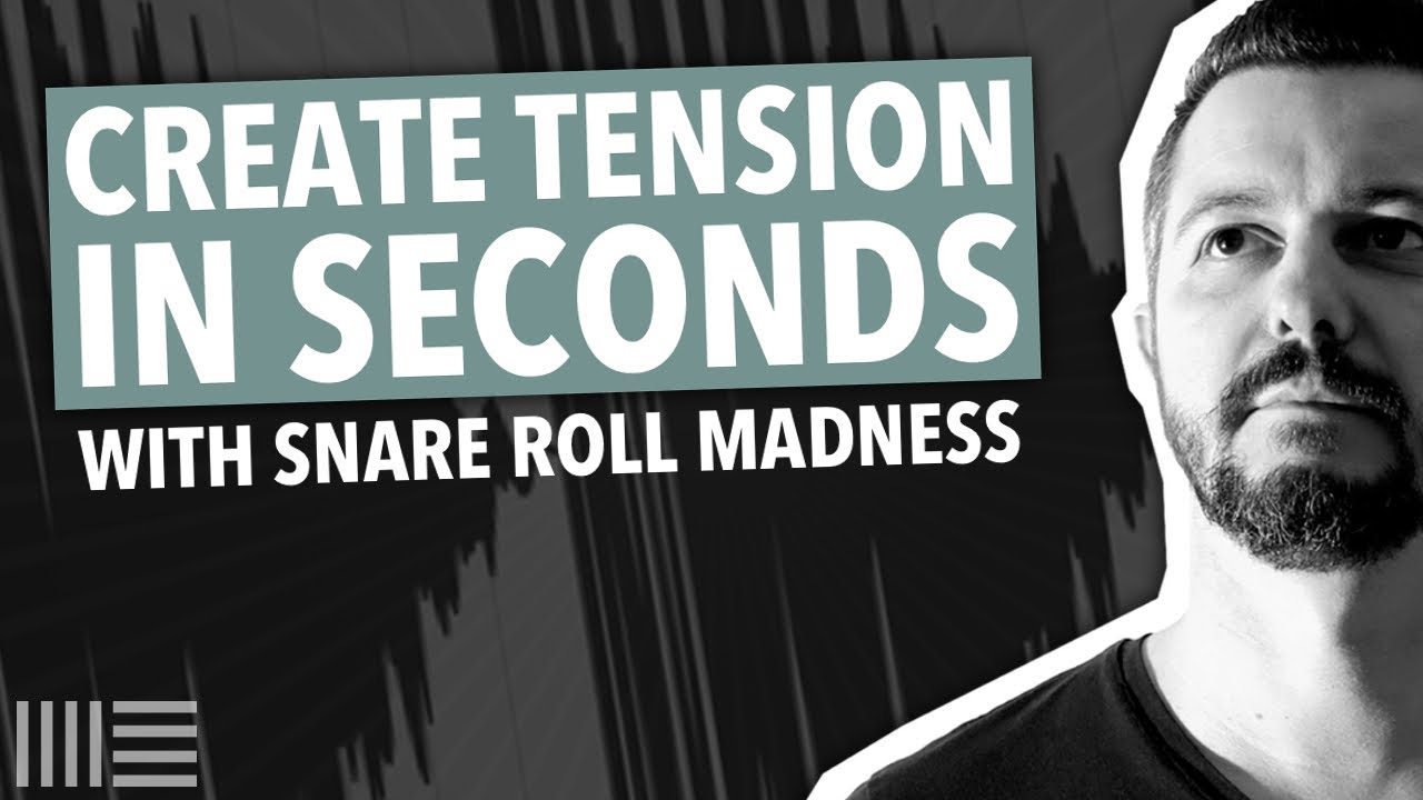 CREATE TENSION IN SECONDS WITH SNARE ROLL MADNESS | ABLETON LIVE