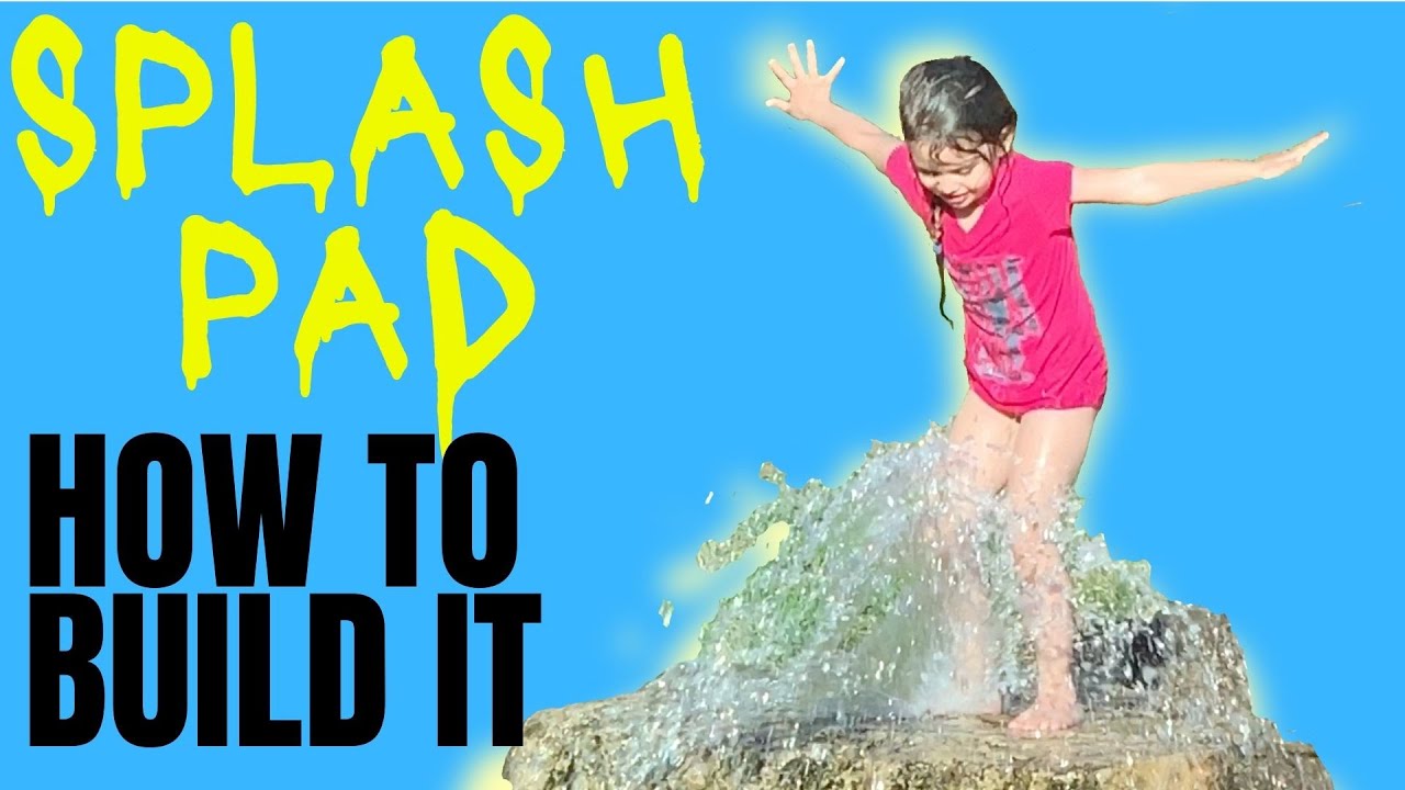 How to Build a Paver Splash Pad | DIY Hidden Water Feature!