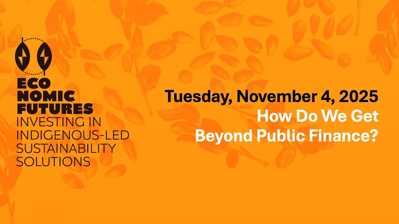 Economic Futures – Tuesday, November 4, 2025 – How Do We Get Beyond Public Finance?