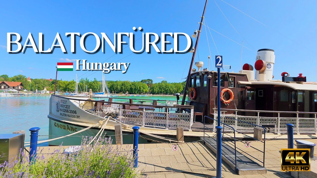 Exploring Hungary&rsquo;s Hidden Gem: Balatonf&uuml;red 4K Walking Tour