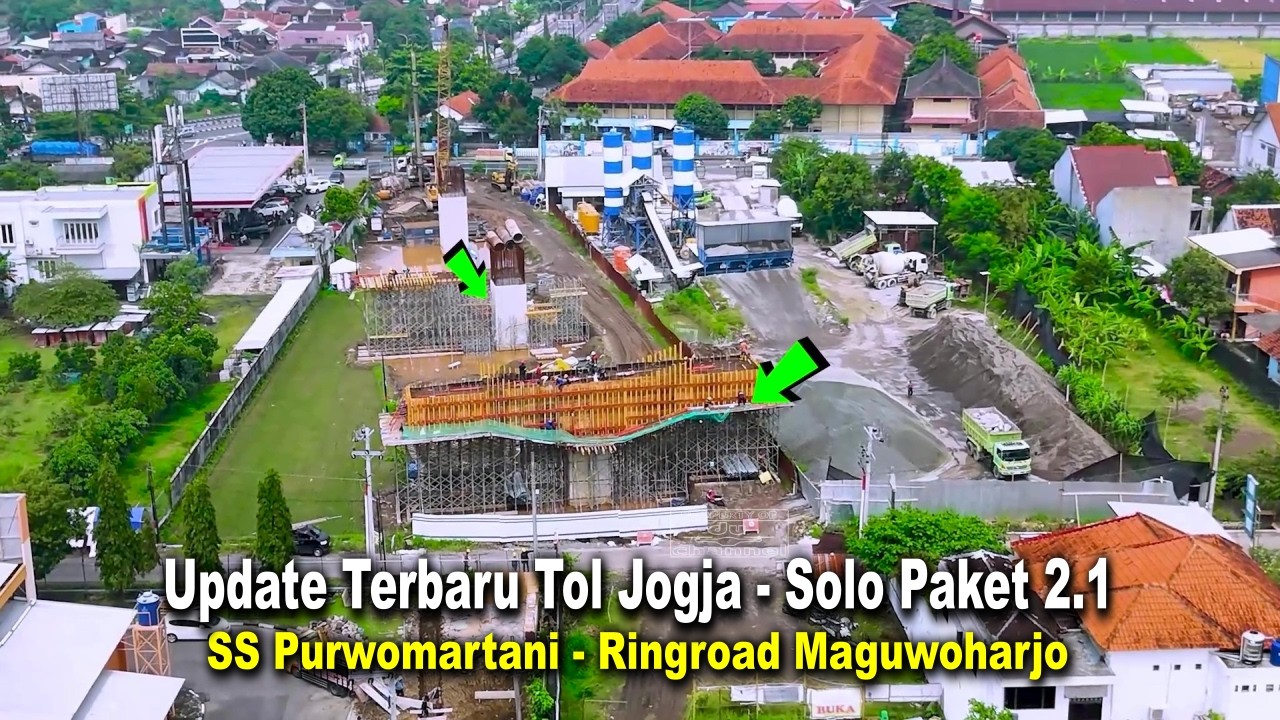 Update Terbaru Tol Jogja - Solo Paket 2.1❕ SS Purwomartani - Ringroad Maguwoharjo