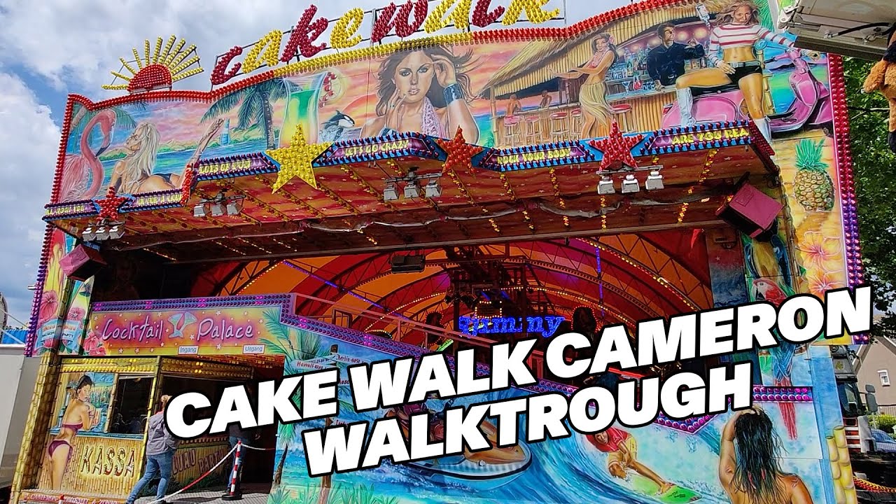 CAKE WALK Cameron onride/walktrough, kermis Berghem 2020