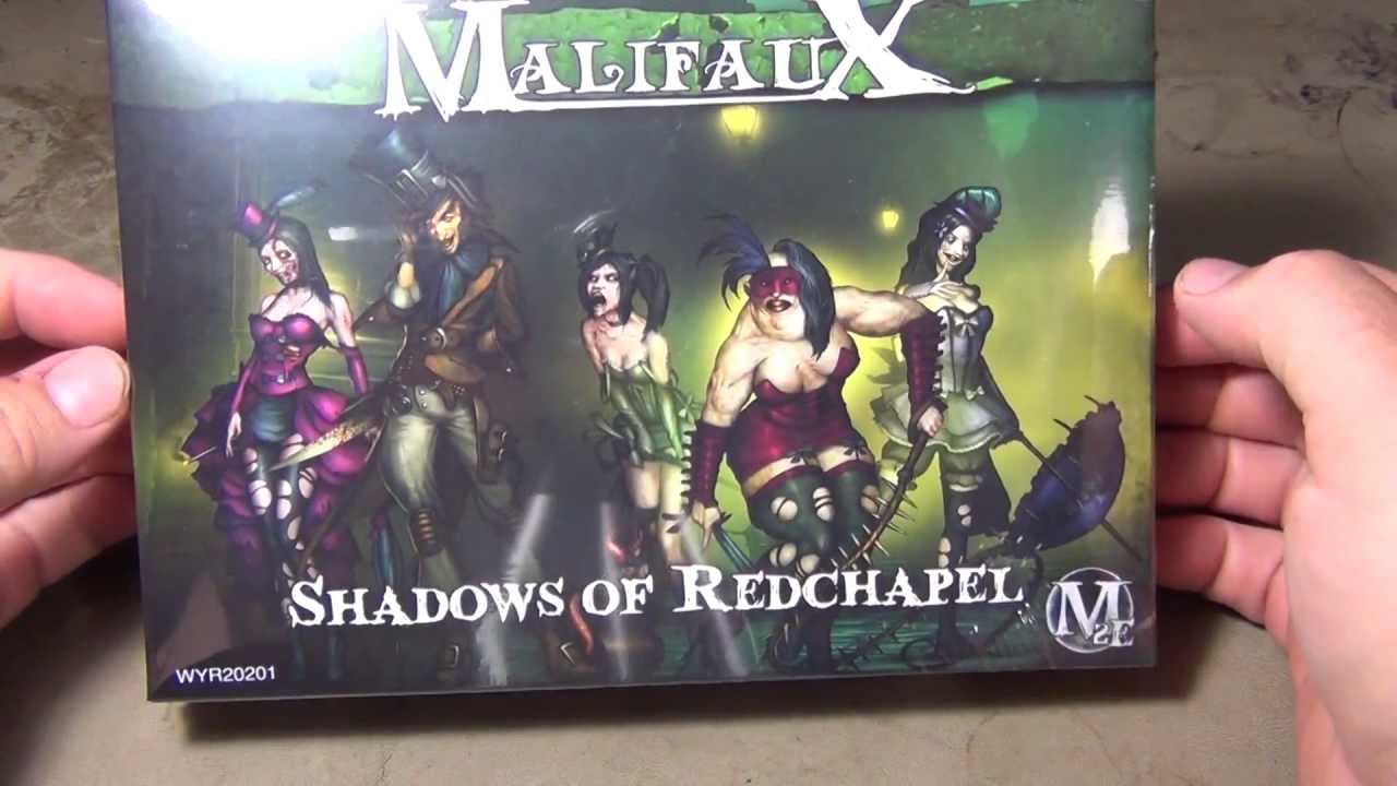 Malifaux - Shadows of Red Chapel Unboxing