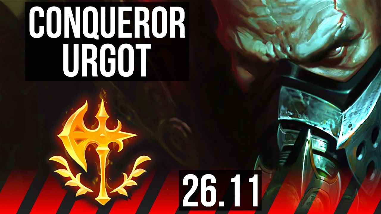 URGOT vs SETT (TOP) | Conqueror | EUW Master | 26.11