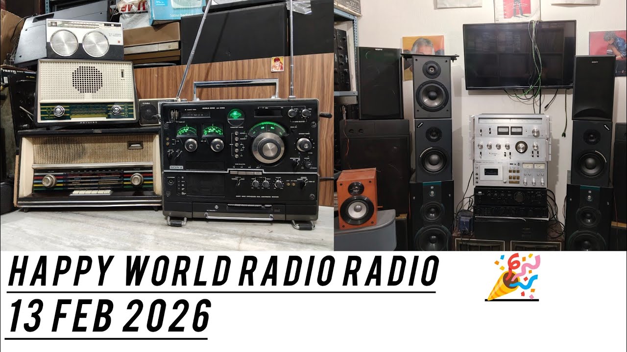 HAPPY WORLD RADIO (9310741161) SPEAKER BABA DELHI #radio #vintage