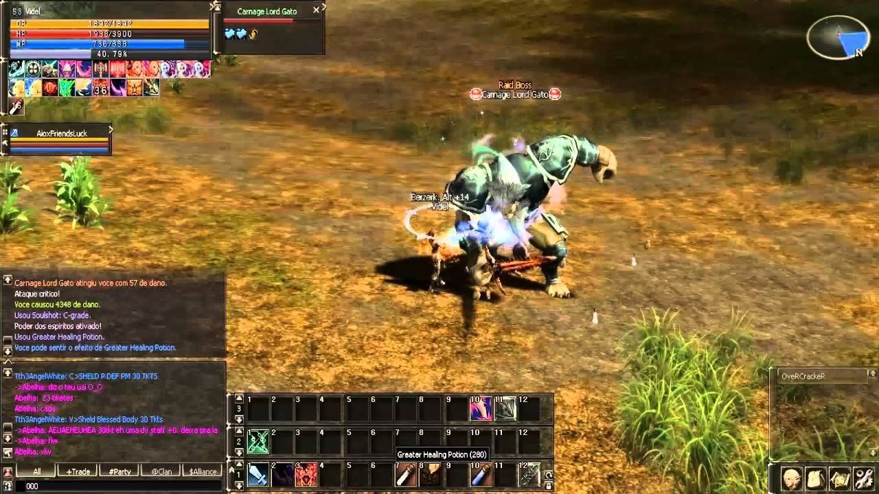 Lineage 2 Carnage Lord Gato Raid Boss