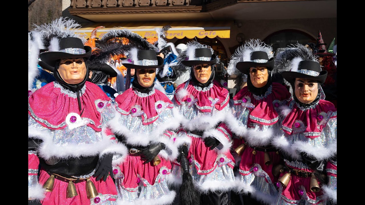 Fasnacht Saas-Grund 2023 (Feissfrontag 16.02.2023)