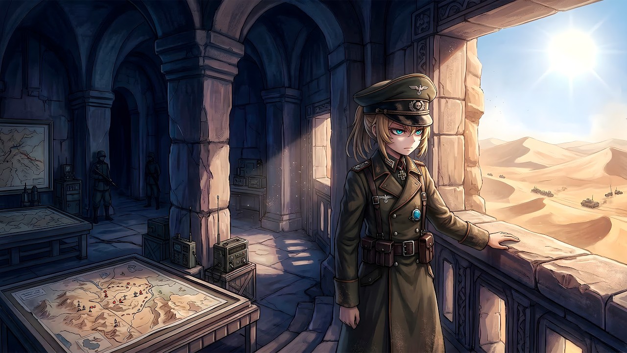 The Sun Bastion ♟️ | 1 Hour Desert Military March & Dark Neoclassical for Strategy and RPG