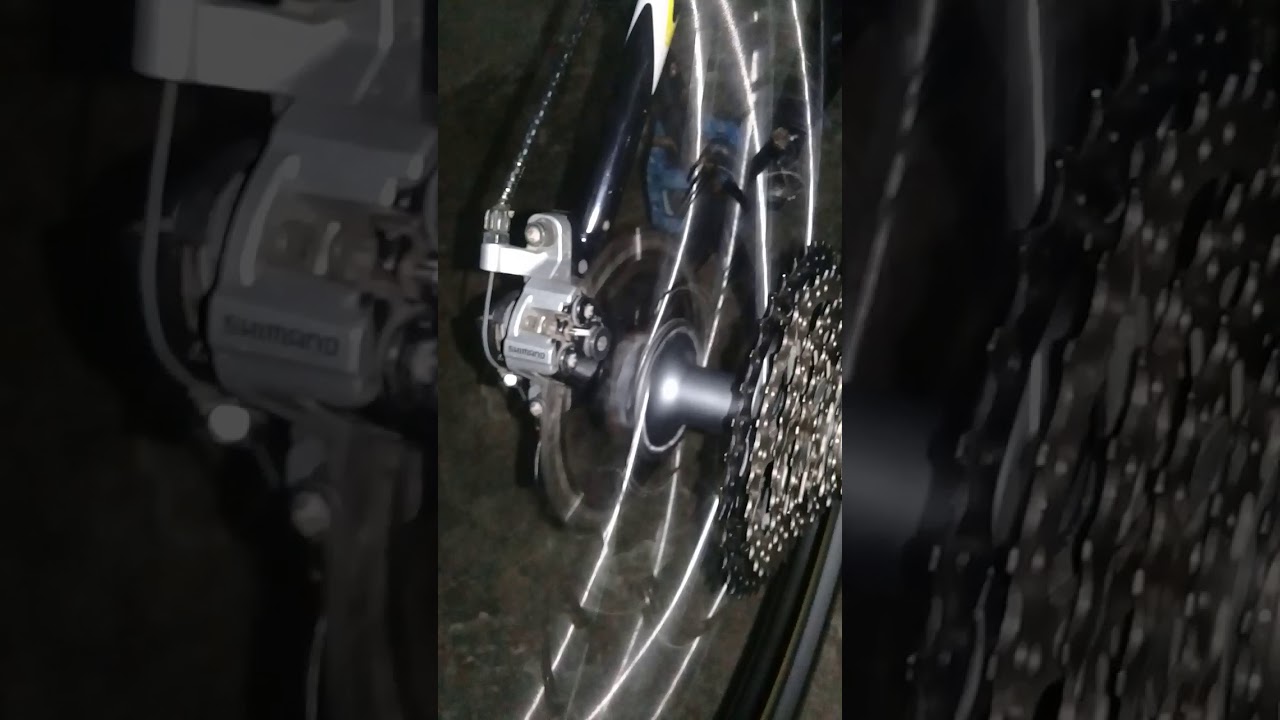 Shimano FH-M525 VIAM sound check ang my cogs 11t to 40 t
