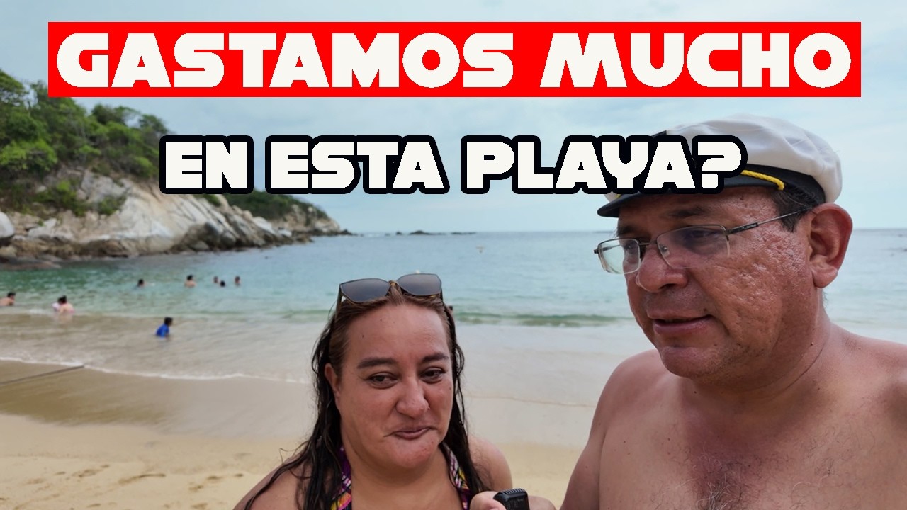 Playa el ARROCITO en HUATULCO de las MEJORES PLAYAS 