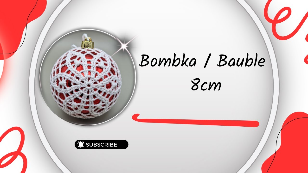 Bombka  / Bauble 8cm
