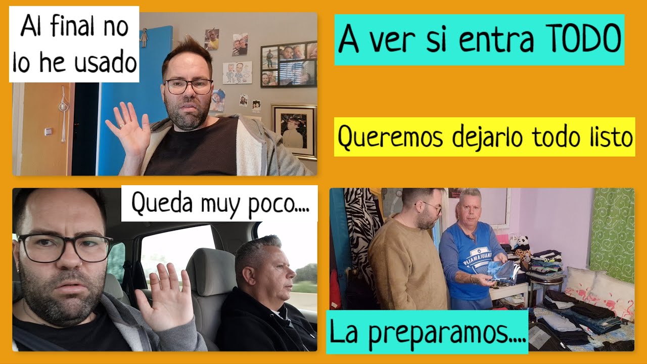 Queda muy POCO....🫢 // Queremos DEJARLO todo LISTO 😁 // La preparamos....a ver si entra TODO 😧