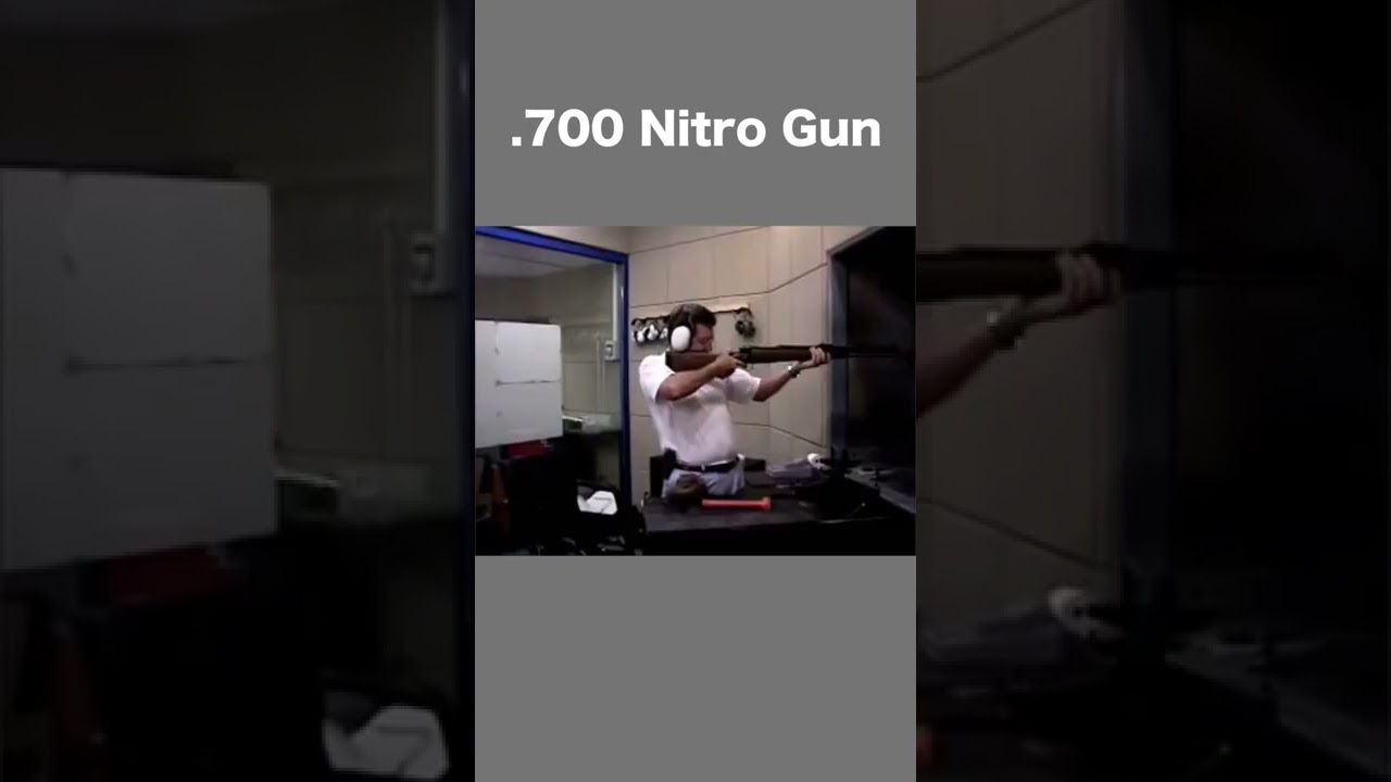 Amazing Recoil .700 Nitro Express #shorts
